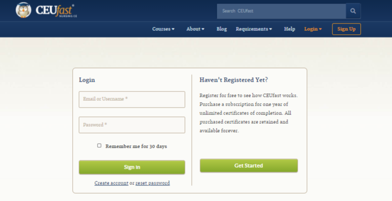Cuefast Account login portal