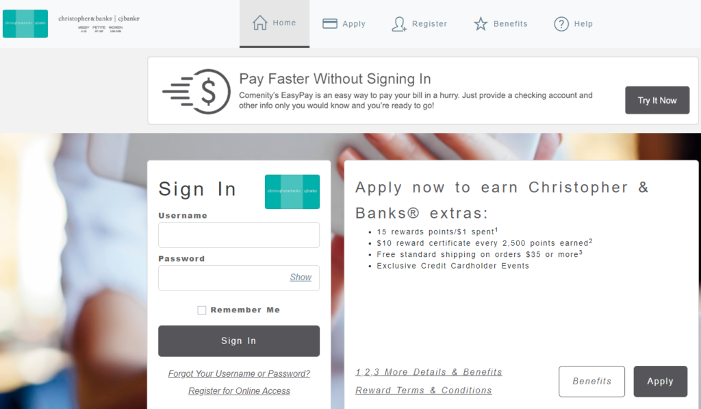 christopher n credit card bank