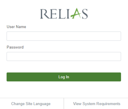 Relias client login