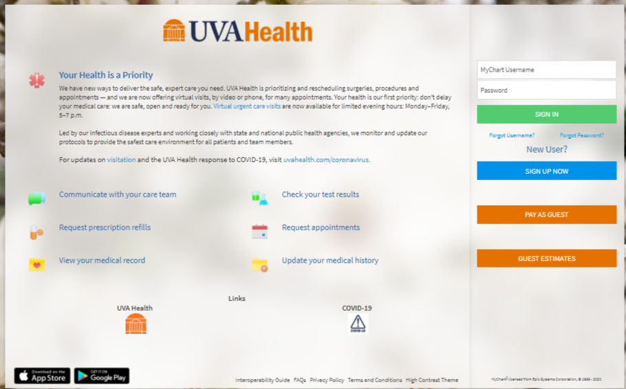 UVA health