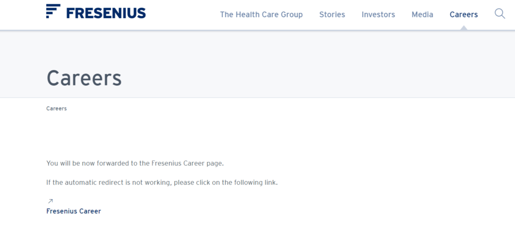 Fresenius Career guide