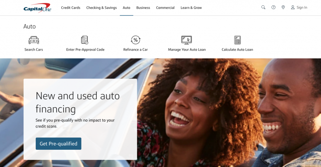 capital one auto loan